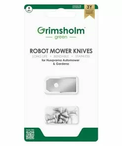 BAUHAUS Grimsholm Green Ersatzmesser 9 Stk., Passend Für: Husqvarna Automower, Gardena Husqvarna