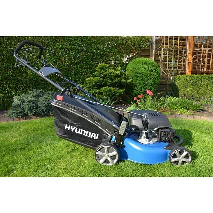 BAUHAUS Hyundai Benzin-Rasenmäher LM4602G 139 Cm³, Schnittbreite: 46 Cm 5 BAUHAUS Hyundai Benzin-Rasenmäher LM4602G 139 Cm³, Schnittbreite: 46 Cm – Bild 5