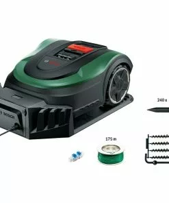 BAUHAUS Bosch Mähroboter Indego M+ 700 18 V, 2,5 Ah, Max. Flächenempfehlung: 700 M²