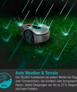 BAUHAUS Gardena Mähroboter Sileno Minimo 250 18 V, 2,1 Ah, Max. Flächenempfehlung: 250 M² 11 BAUHAUS Gardena Mähroboter Sileno Minimo 250 18 V, 2,1 Ah, Max. Flächenempfehlung: 250 M² -Rasenmäher Verkäufe 12 869