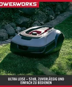 BAUHAUS Powerworks Mähroboter P15 24 V, 2 Ah, Max. Flächenempfehlung: 1.500 M² 11 BAUHAUS Powerworks Mähroboter P15 24 V, 2 Ah, Max. Flächenempfehlung: 1.500 M² -Rasenmäher Verkäufe 12 899
