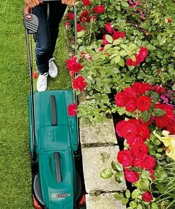 BAUHAUS Bosch Elektro-Rasenmäher ARM 32 Leistung: 1.200 W, Schnittbreite: 32 Cm -Rasenmäher Verkäufe 12 926