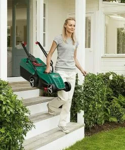 BAUHAUS Bosch Elektro-Rasenmäher ARM 32 Leistung: 1.200 W, Schnittbreite: 32 Cm -Rasenmäher Verkäufe 12 928