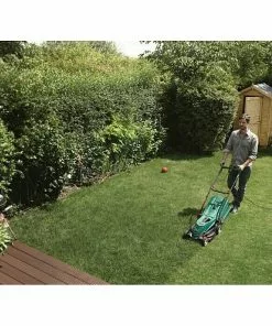 BAUHAUS Bosch Elektro-Rasenmäher ARM 37 Leistung: 1,4 KW, Schnittbreite: 37 Cm -Rasenmäher Verkäufe 12 95