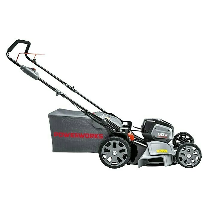 BAUHAUS Powerworks Akku-Rasenmäher PD60LM46HPK4 60 V, 1 Akku, 4 Ah, Schnittbreite: 46 Cm 3 BAUHAUS Powerworks Akku-Rasenmäher PD60LM46HPK4 60 V, 1 Akku, 4 Ah, Schnittbreite: 46 Cm – Bild 3